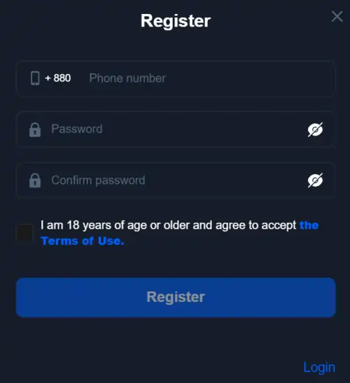 ASHA777 Register